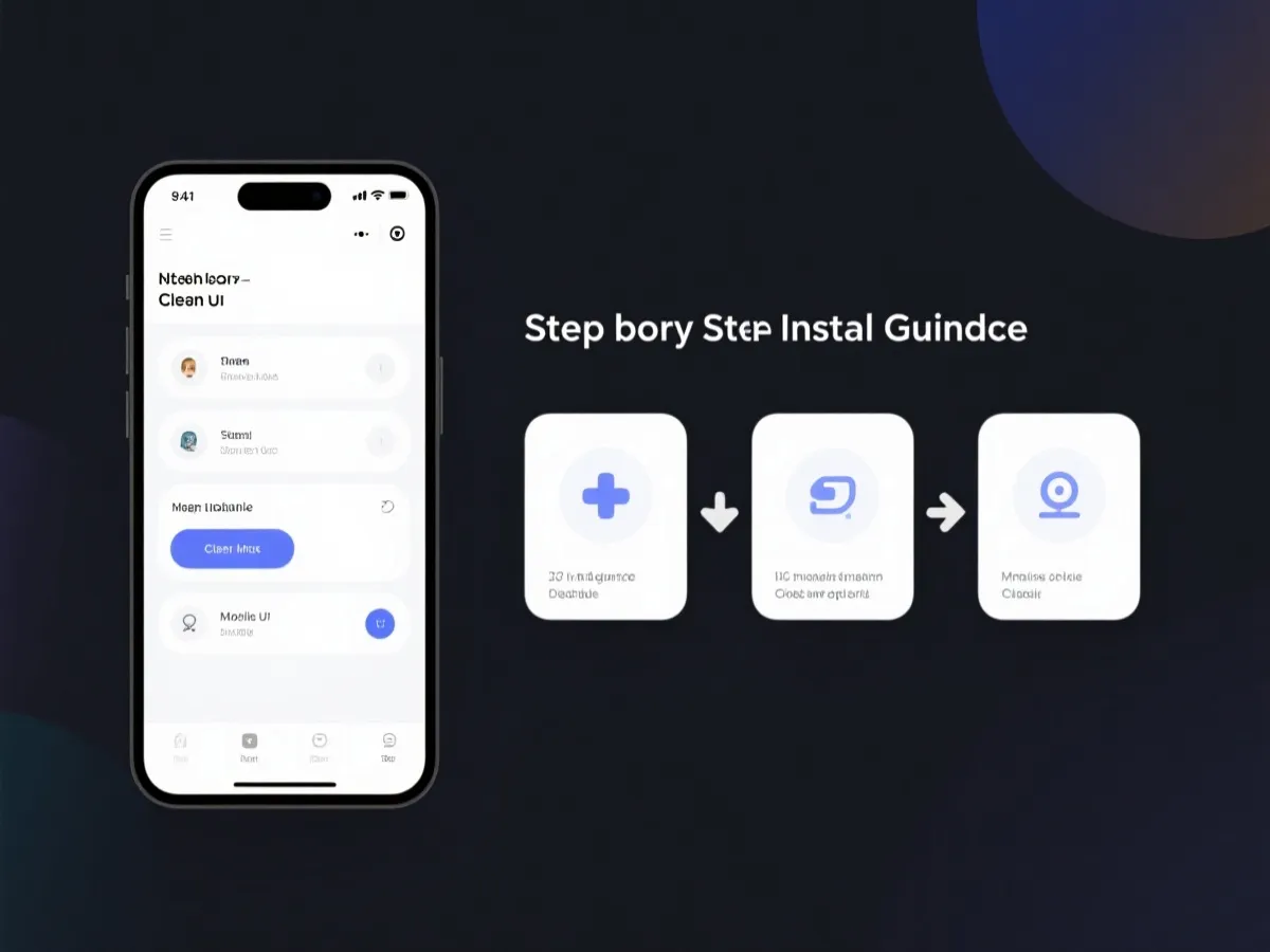 安装引导示意图